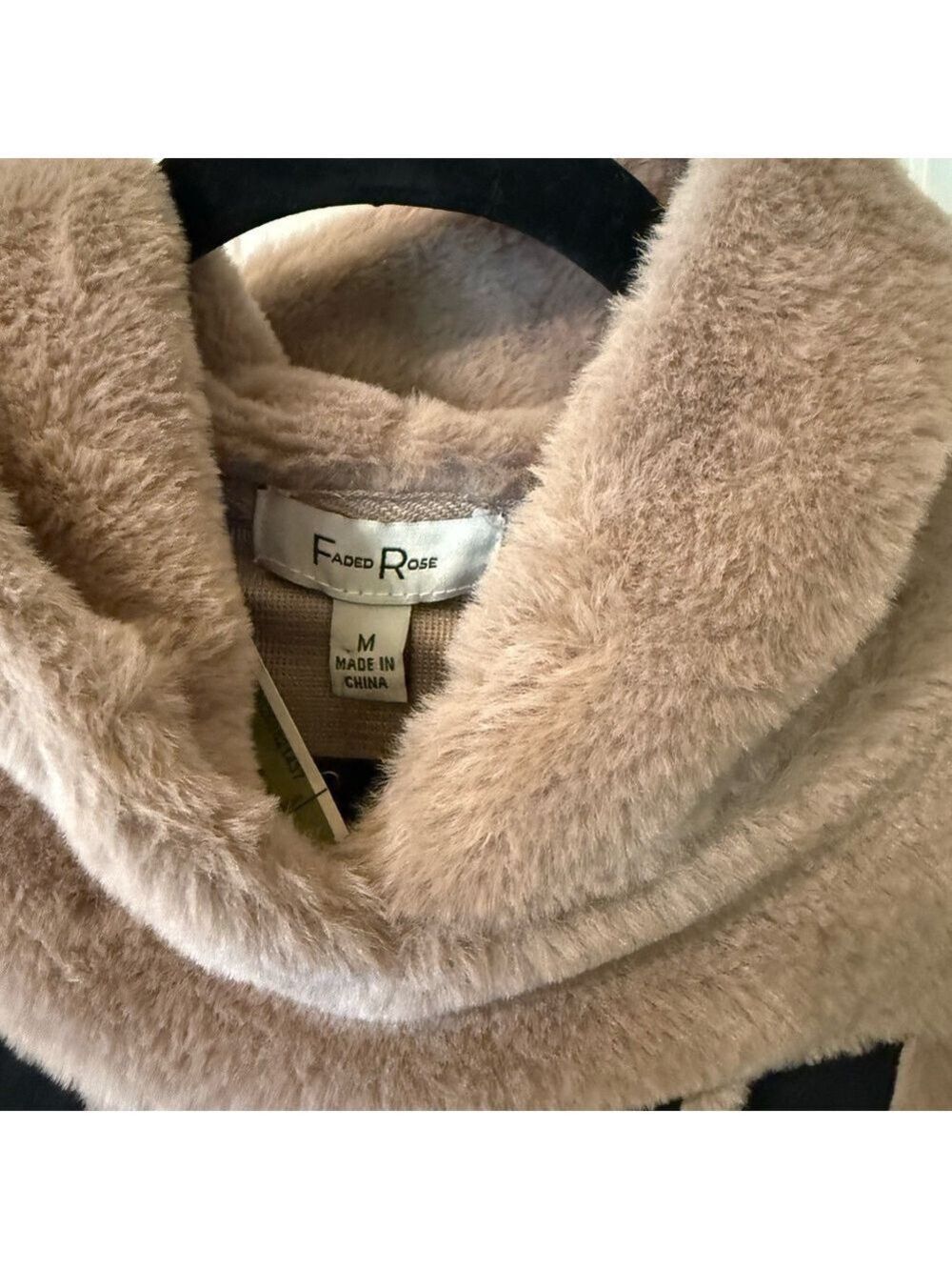 Tan Collegiate Style Hoodie Sweatshirt NWT - Picture 5 of 6